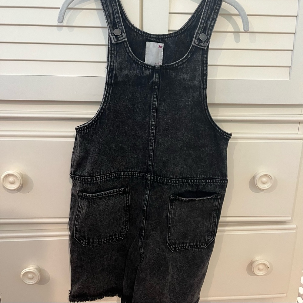 black denim dress